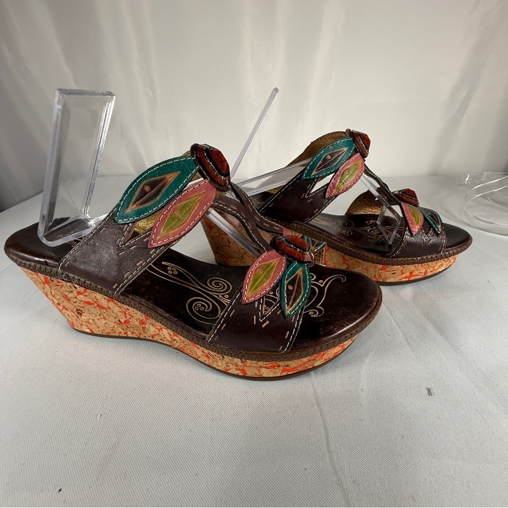 Spring Step Multicolor Women's Sandals - Picture 3 of 10